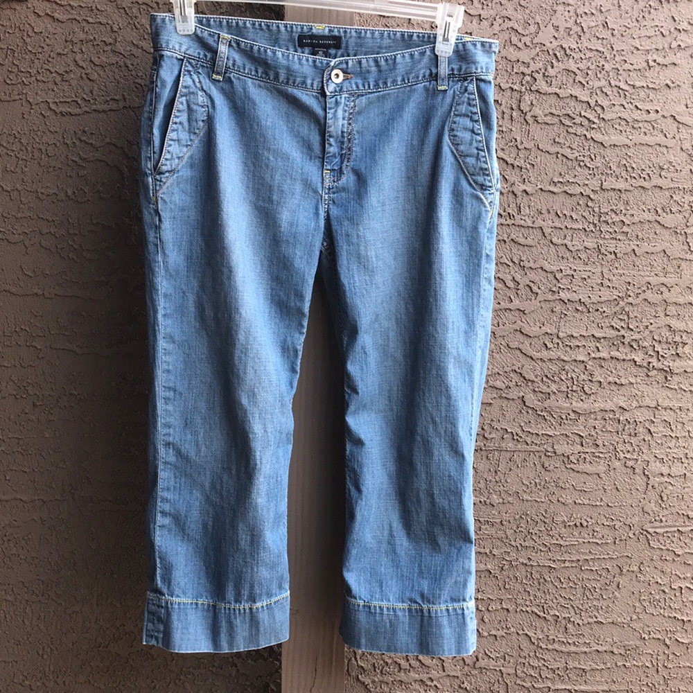 Banana republic capris jeans